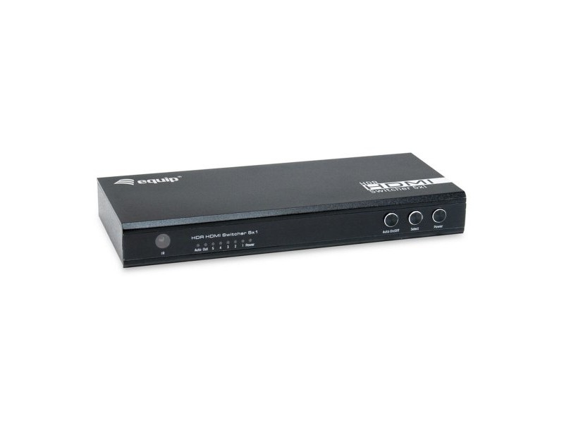 Разклонител Equip 5x1 Черен