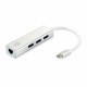 USB извод Level One USB-0504 Черен Сребрист