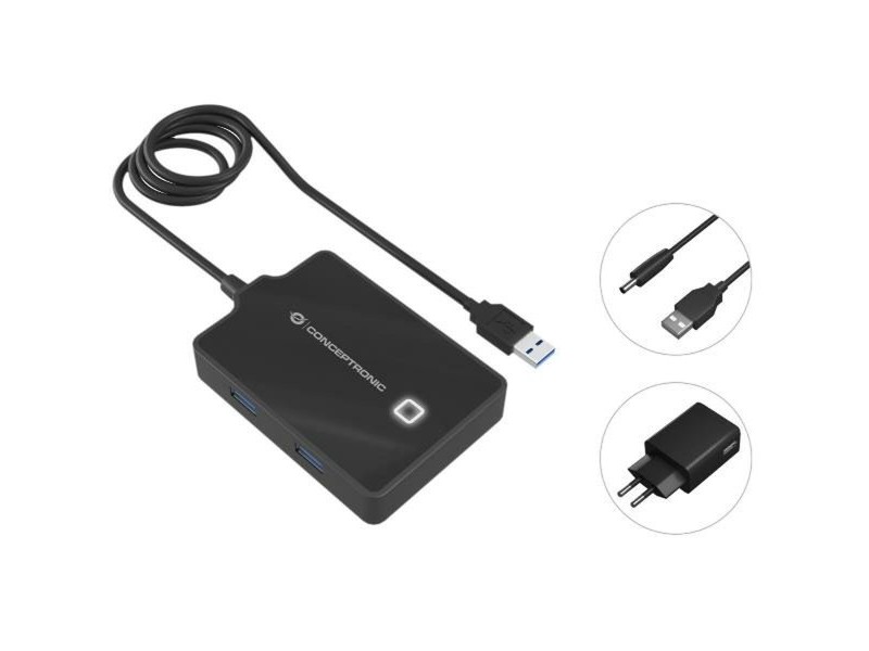 USB извод Conceptronic 110517207101 Черен
