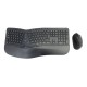 Клавиатура с мишка Conceptronic 120849407101 Черен Испанска Qwerty