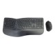 Клавиатура с мишка Conceptronic 120849407101 Черен Испанска Qwerty