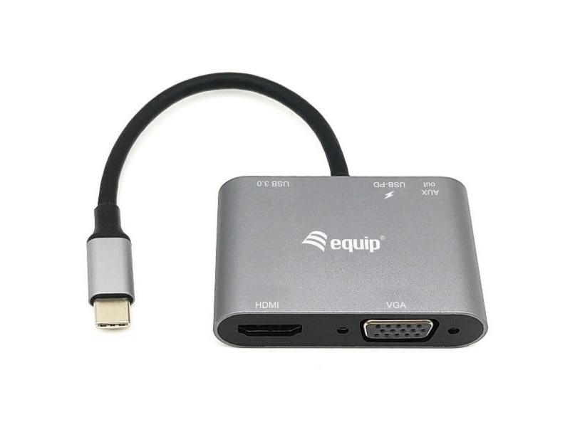 Адаптер за VGA USB-C Equip 133483