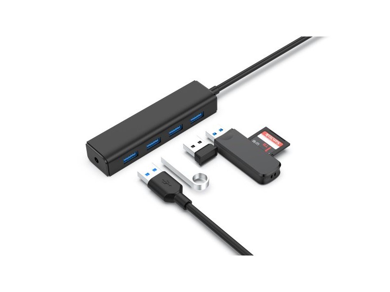USB извод Conceptronic CTC4USB3 Черен