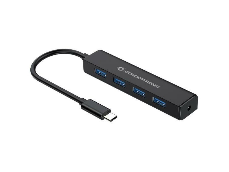 USB извод Conceptronic CTC4USB3 Черен
