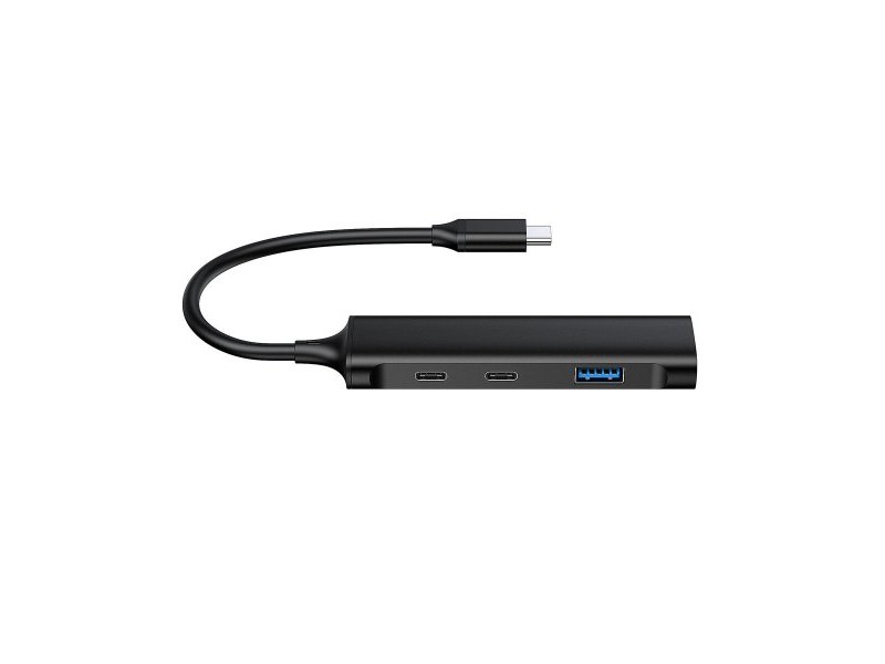USB извод Conceptronic HUBBIES12B Черен (1 броя)