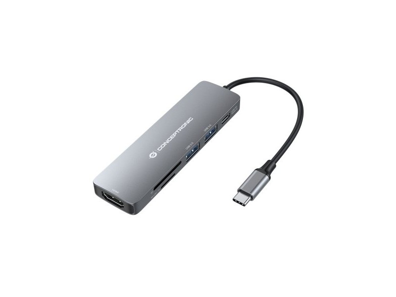 USB извод Conceptronic 110517507201 Сив