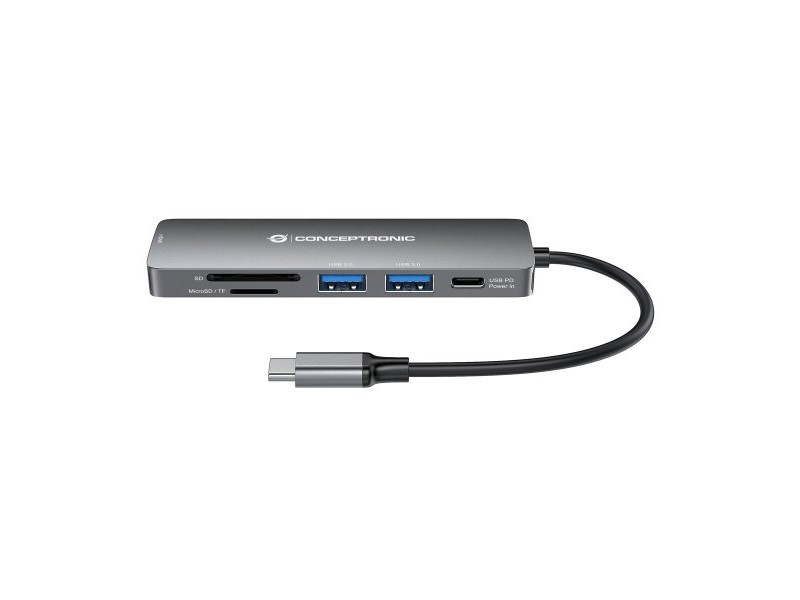 USB извод Conceptronic 110517507201 Сив