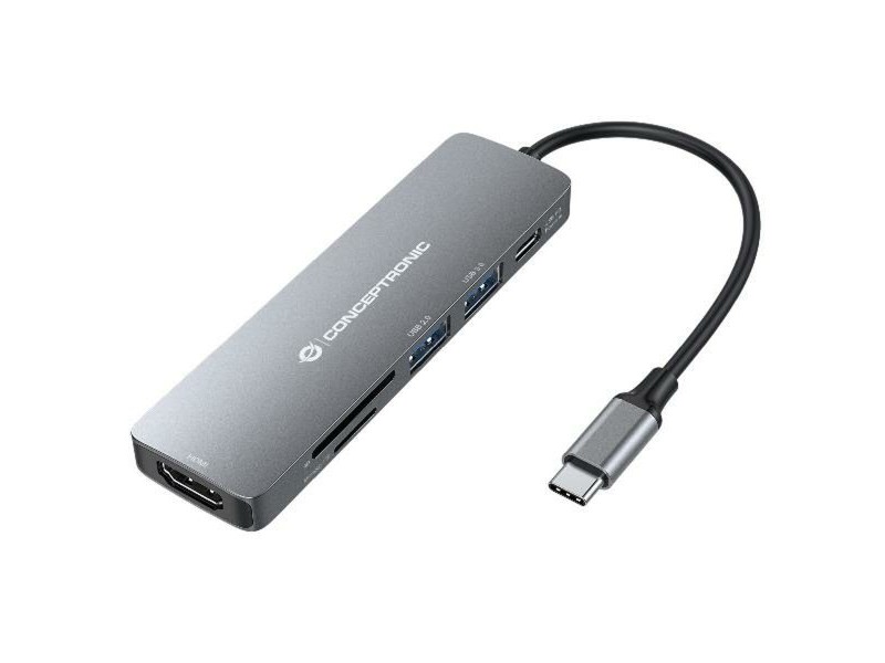 USB извод Conceptronic 110517507201 Сив