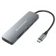 USB извод Conceptronic 110517507201 Сив