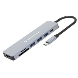 USB извод Conceptronic 110519207101 Сив Многоцветен 100 W