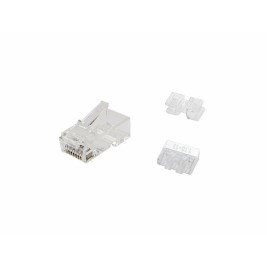 Конектор RJ45 категория 6 UTP Equip 121146 Прозрачен 100 броя