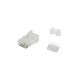 Конектор RJ45 категория 6 UTP Equip 121146 Прозрачен 100 броя