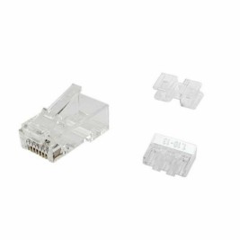 Конектор RJ45 категория 6 UTP Equip 121146 Прозрачен 100 броя