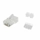 Конектор RJ45 категория 6 UTP Equip 121146 Прозрачен 100 броя