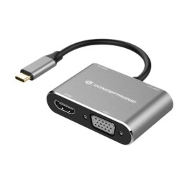 USB извод Conceptronic DONN16G Сив 100 W