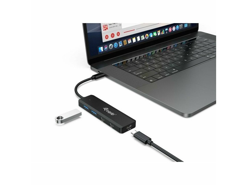USB извод Equip 128964 Черен