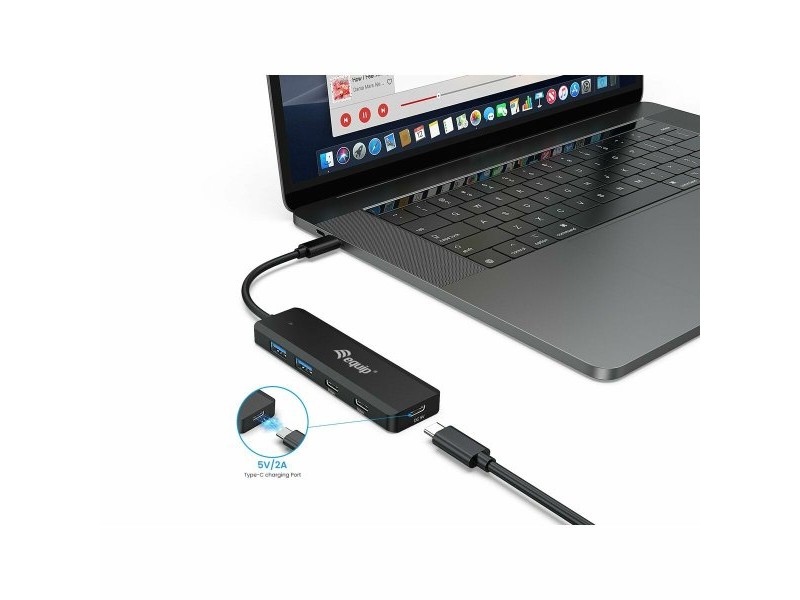 USB извод Equip 128964 Черен
