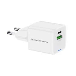 Зарядно за стена Conceptronic 120550203101 Бял 20 W