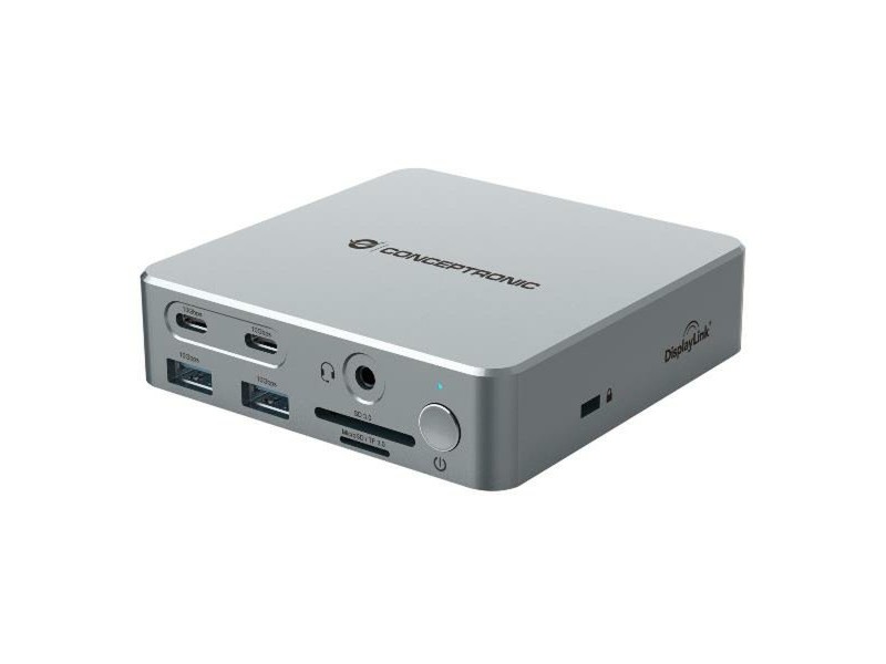 USB извод Conceptronic 110521107101 Сребрист 100 W USB извод Conceptronic 110521107101 Сребрист 100 W