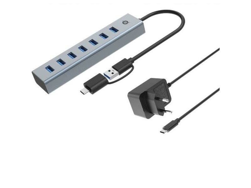 USB извод Conceptronic HUBBIES21GP Сребрист