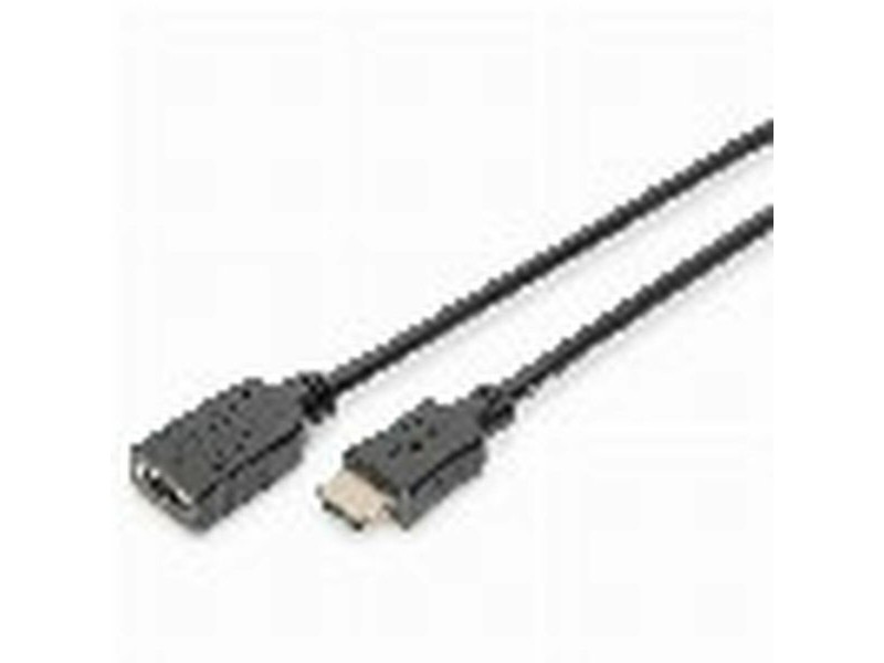 Кабел HDMI Digitus by Assmann AK-330201-050-S Черен 5 m
