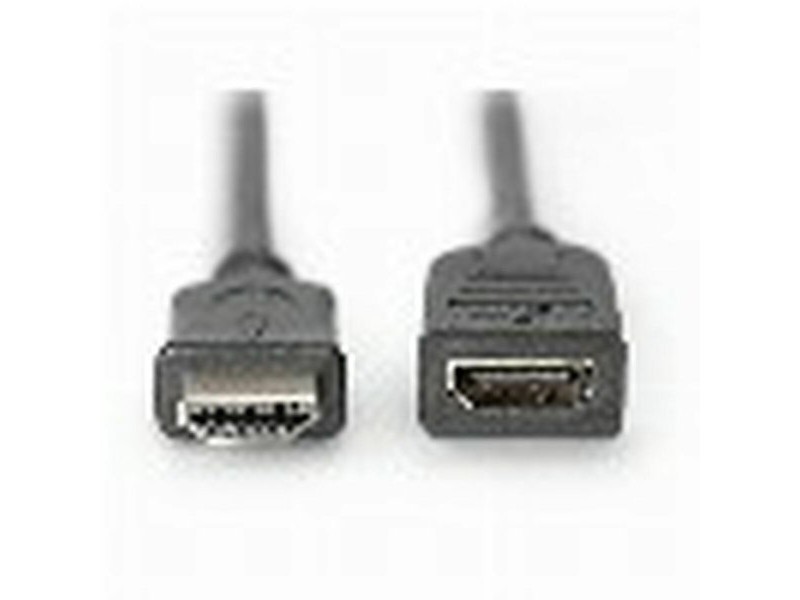 Кабел HDMI Digitus by Assmann AK-330201-050-S Черен 5 m