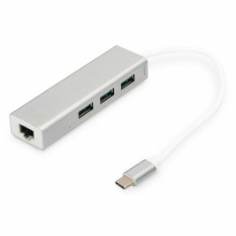 USB извод Digitus DA-70255 Сив Бял/Сив Сребрист