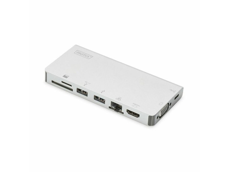 Докинг станция Digitus DA-70866 Бял