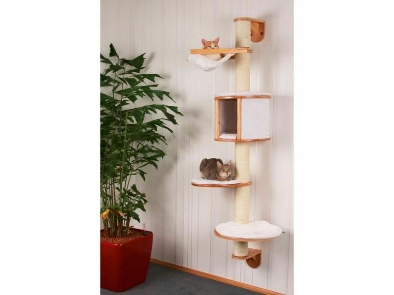 Чесало за Нокти за Котки Kerbl Бял 168 cm
