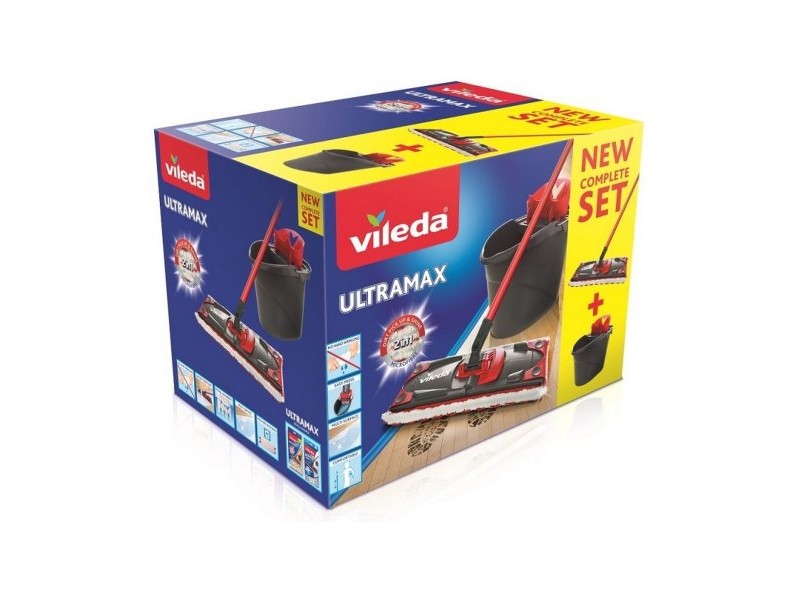 Moп с кофа с двойно действие Vileda Ultramax Микрофибър