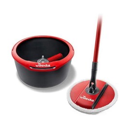 Mop with Bucket Vileda Spin & Clean Въртящ се полипропилен