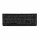 Клавиатура Cherry JK-0800FR-2 Черен Испанска Qwerty AZERTY