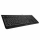 Клавиатура Cherry JK-0800FR-2 Черен Испанска Qwerty AZERTY