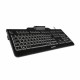 Keлавиатура с четец Cherry JK-A0100ES-2 Черен Испанска Qwerty QWERTY