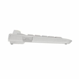 Keлавиатура с четец Cherry JK-A0100ES-0 Бял Сив Испанска Qwerty QWERTY