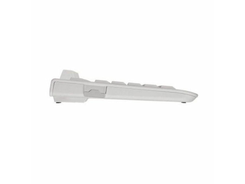 Keлавиатура с четец Cherry JK-A0100ES-0 Бял Сив Испанска Qwerty QWERTY