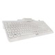 Keлавиатура с четец Cherry JK-A0100ES-0 Бял Сив Испанска Qwerty QWERTY