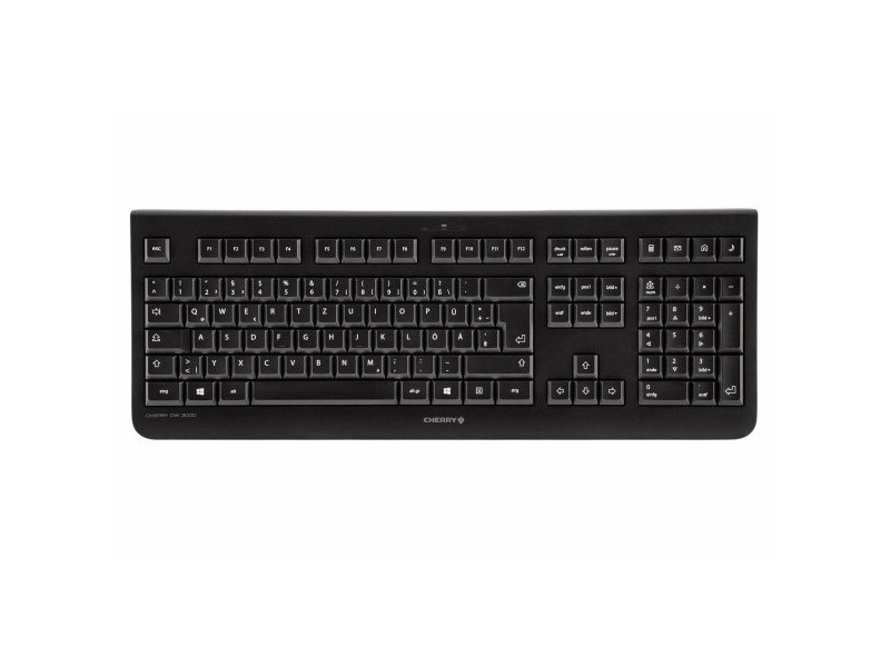 Клавиатура с мишка Cherry DW3000 Qwertz немски Черен