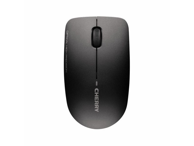 Kлаиатура с безжична мишка Cherry JD-0710ES-2 Черен Испанска Qwerty QWERTY