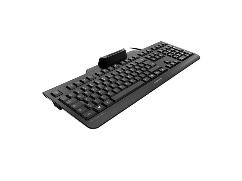 Клавиатура Cherry JK-A0400EU-2 Черен Испанска Qwerty QWERTZ QWERTY Qwerty US Клавиатура Cherry JK-A0400EU-2 Черен Испанска Qwerty QWERTZ QWERTY Qwerty US