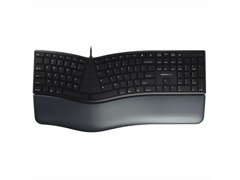 Клавиатура Cherry KC 4500 ERGO Черен Испанска Qwerty QWERTY