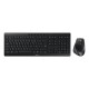 Клавиатура с мишка Cherry JD-8550FR-2 Черен френски Azerty френски