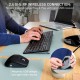 Клавиатура с мишка Cherry JD-8550FR-2 Черен френски Azerty френски