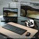 Безжична клавиатура Cherry JK-3000ES-2 Черен Испанска Qwerty