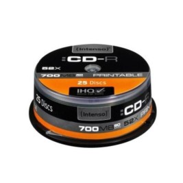 CD-R за принтиране INTENSO 1801124 52x 700 MB 25 pcs 700 MB