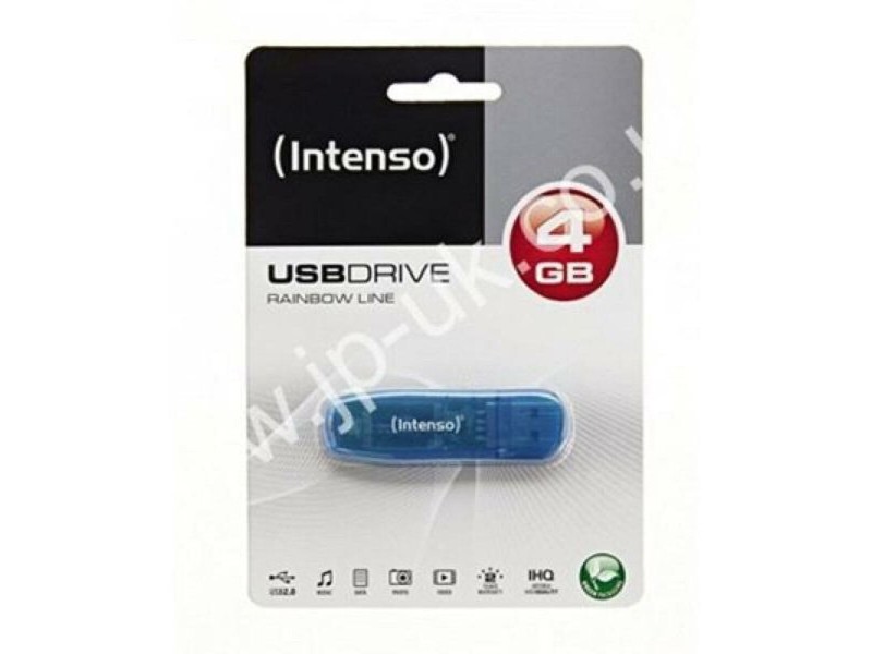 USB стик INTENSO 3502450 4 GB Син