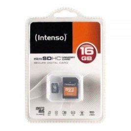 Mикро SD карта памет с адаптер INTENSO 3413470 16 GB 16 GB