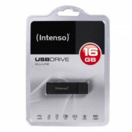 USB стик INTENSO ALU LINE 16 GB Антрацит 16 GB USB стик