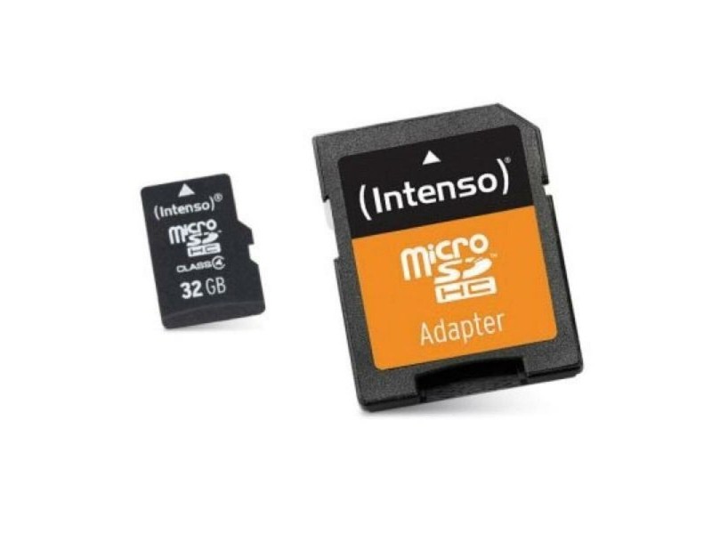 Mикро SD карта памет с адаптер INTENSO 3413480 32 GB 32 GB