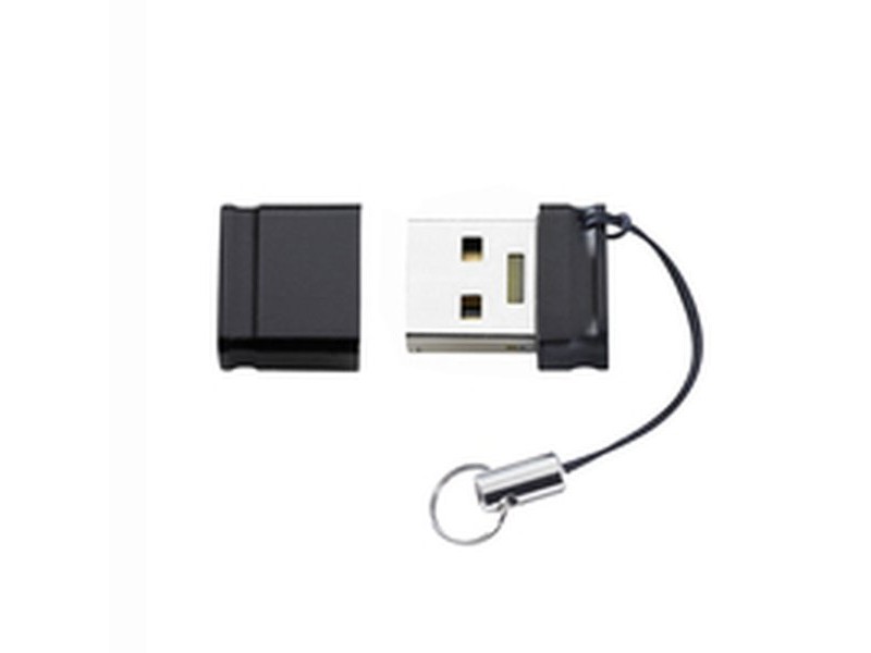 USB стик INTENSO Slim Line 16 GB Черен
